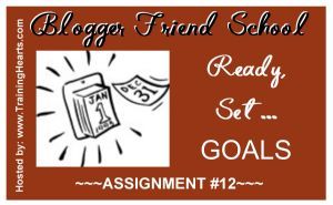 Blogger Friend School week 12