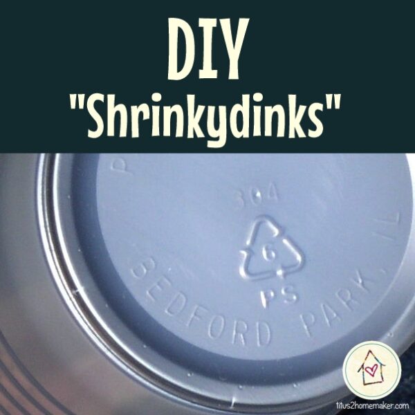DIY "Shrinkydinks" (shrink film)