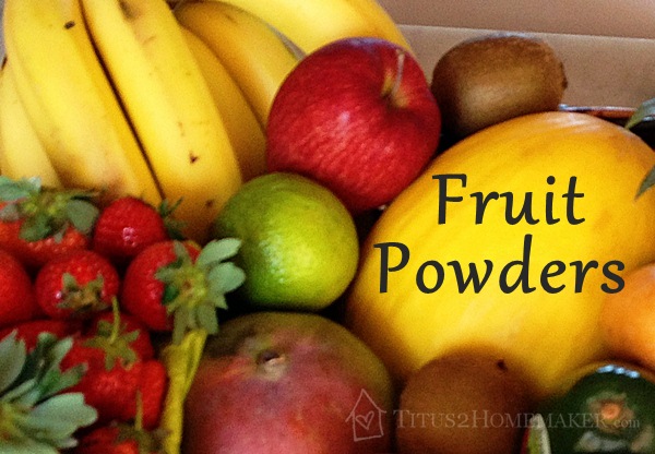 Fruit Powders  #t2hmkr