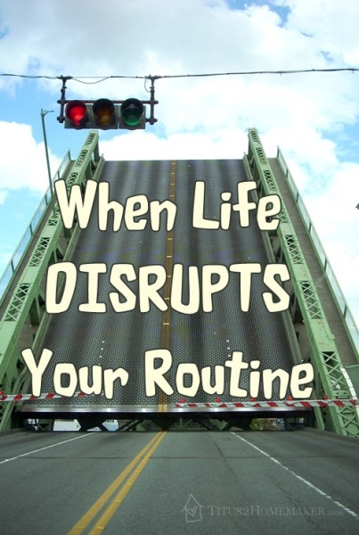When Life DISRUPTS Your Routine #t2hmkr