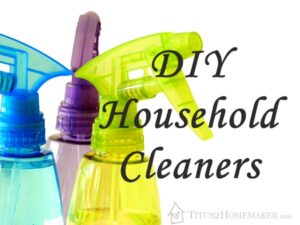 #DIY or #MYO Household Cleaners #t2hmkr