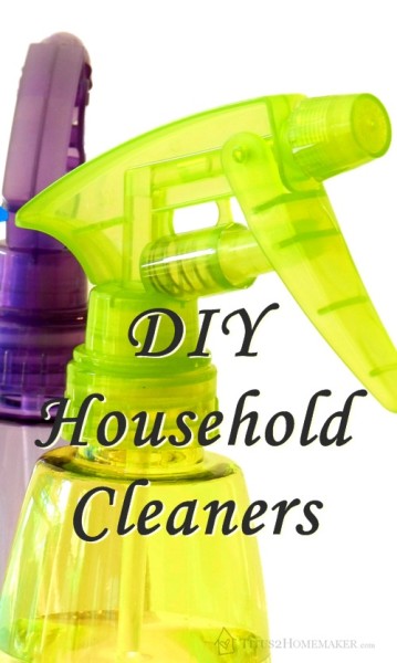 #DIY or #MYO Household Cleaners    #t2hmkr