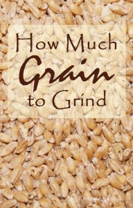 How much grain should I grind? #t2hmkr