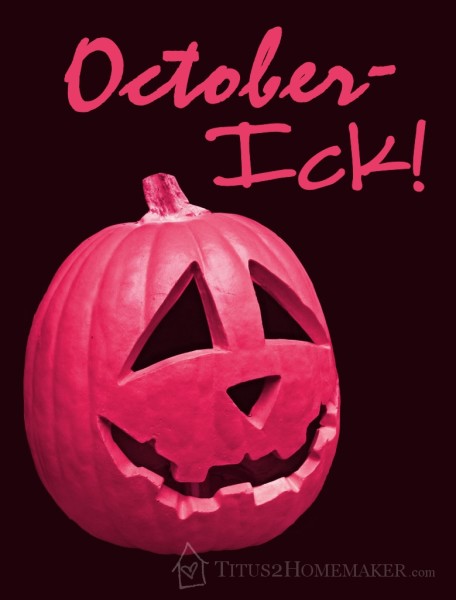 October- Ick!   #t2hmkr
