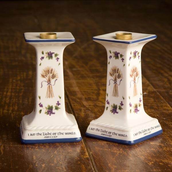 IAM Messianic Passover Candlesticks from DaySpring