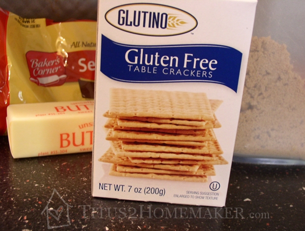 ingredients for gluten-free saltine candy