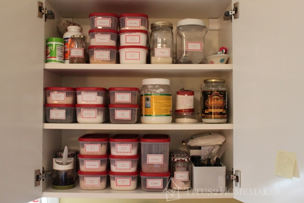 #Kitchen Cabinet Reorganization at Titus 2 Homemaker - #t2hmkr #organization