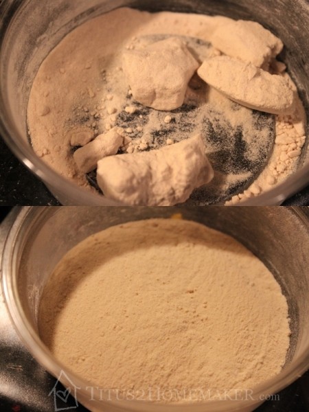 Onion Powder Before & After