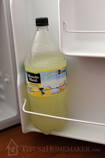 Avanti mini-fridge review at Titus 2 Homemaker - #t2hmkr #staples