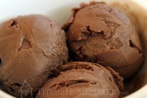 Chocolate Coconut Milk Ice Cream recipe at Titus 2 Homemaker - #t2hmkr #gf #glutenfree #dairyfree
