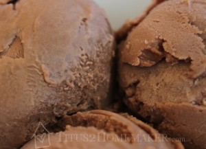 Chocolate Coconut Milk Ice Cream recipe at Titus 2 Homemaker - #t2hmkr #gf #glutenfree #dairyfree