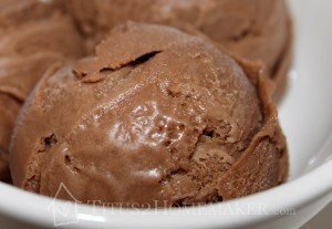 Chocolate Coconut Milk Ice Cream recipe at Titus 2 Homemaker - #t2hmkr #gf #glutenfree #dairyfree
