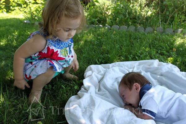 Mamas & Papas Babywear review at Titus 2 Homemaker - #t2hmkr