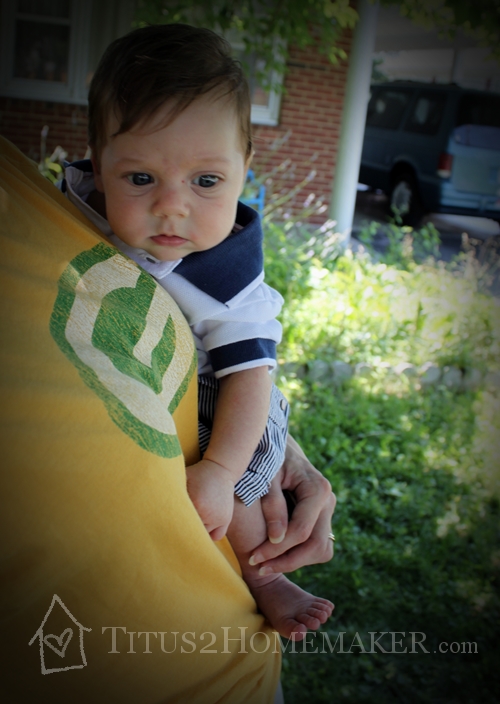Mamas & Papas Babywear review at Titus 2 Homemaker - #t2hmkr