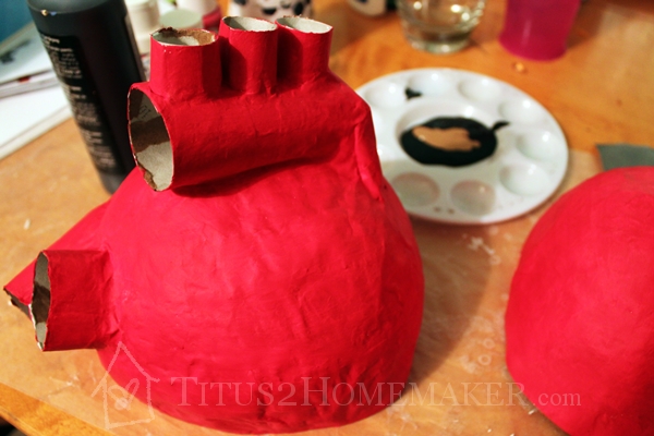 painting the heart red
