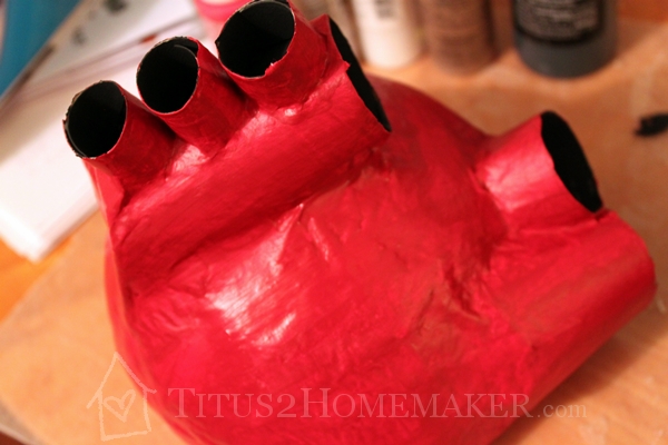 painting the heart red