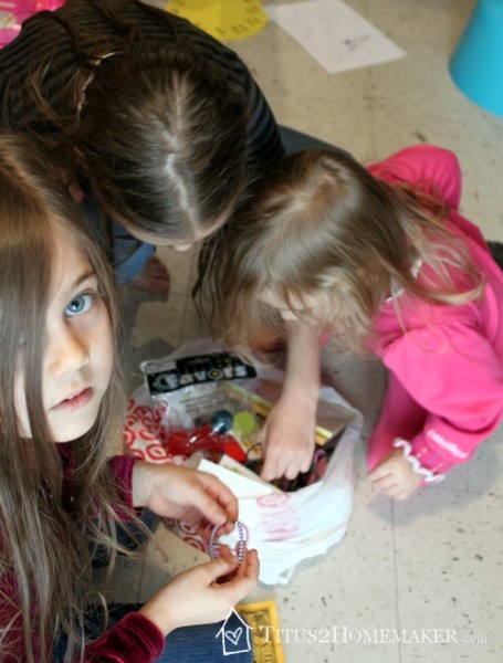 packing shoeboxes for OCC