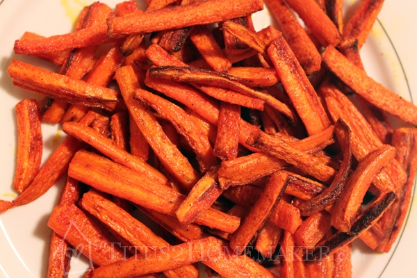 Spice it Up Carrot Fries
