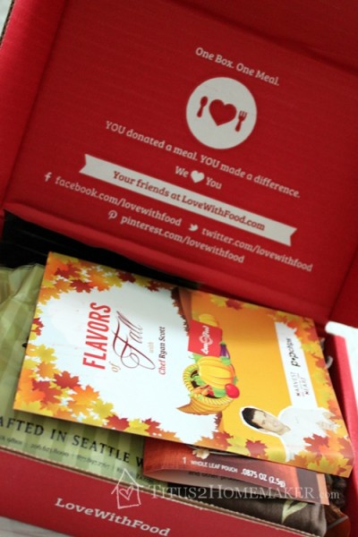 Love with Fod box