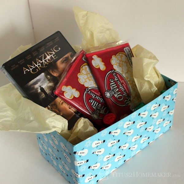 Gift Basket with Duck Tape