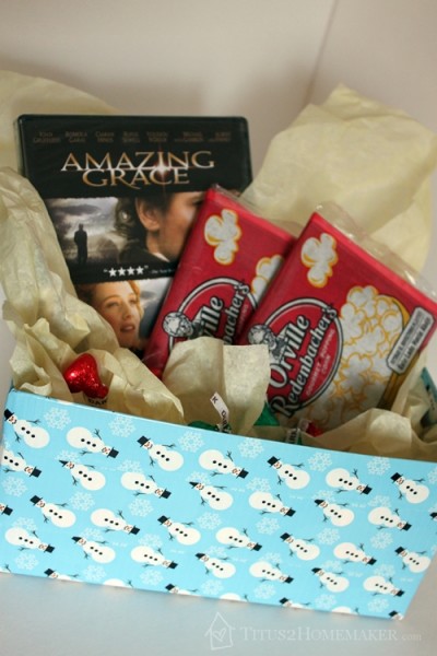 Gift Basket with Duck Tape
