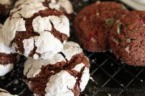 Chocolate Crinkle Cookies