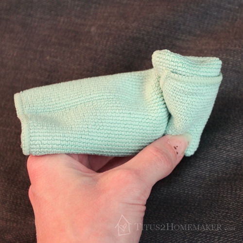 Travel cloth roses - step 5