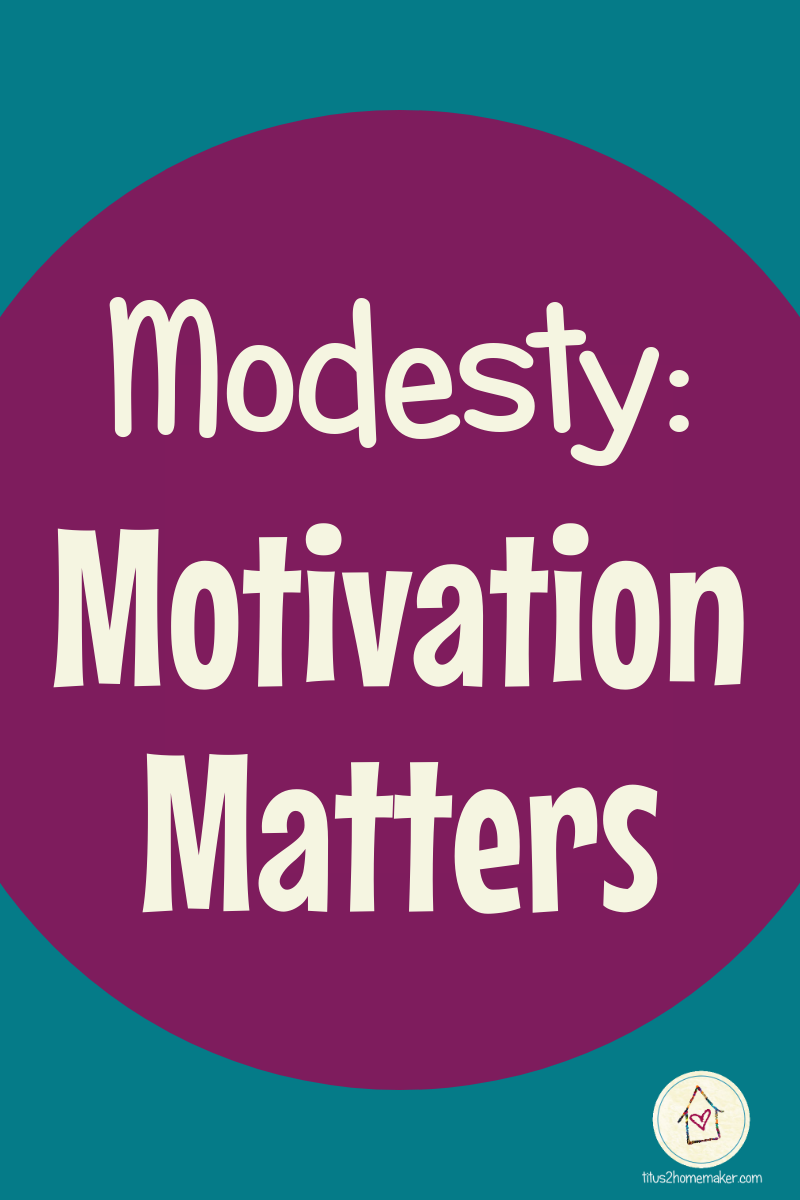 Modesty: Motivation Matters