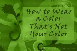 How to Wear a Color That's Not Your Color #t2hmkr