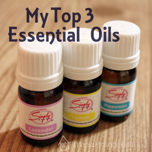 My Top 3 Essential Oils -- Titus 2 Homemaker #t2hmkr