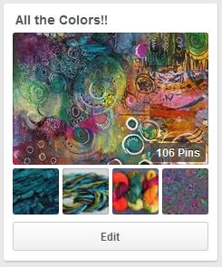 "all the colors" pinboard  #t2hmkr