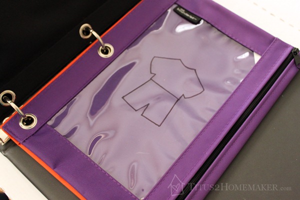 Travel Felt Doll Set #tutorial - clothing pocket #t2hmkr