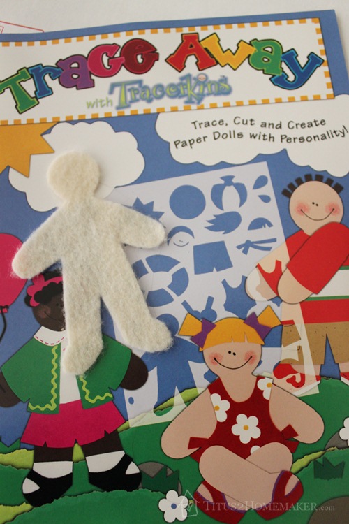 Travel Felt Doll Set #tutorial #t2hmkr