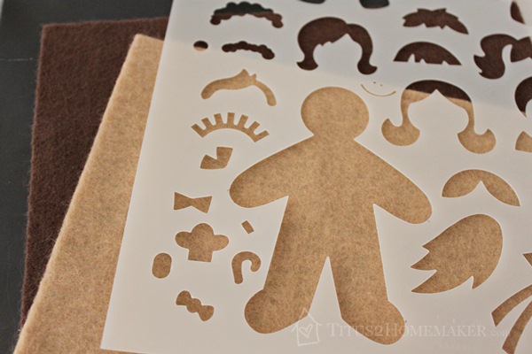 Travel Felt Doll Set #tutorial - templates & felt #t2hmkr
