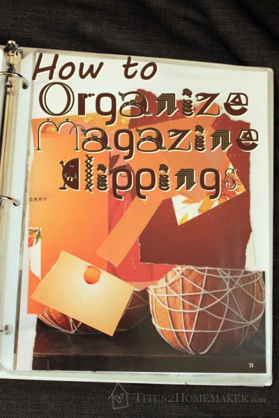 How to Organize Magazine Clippings for Art Journaling #t2hmkr