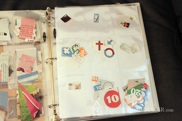 How to organize magazine clippings: symbols #t2hmkr