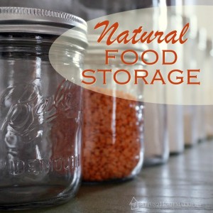 Natural Food Storage   #t2hmkr