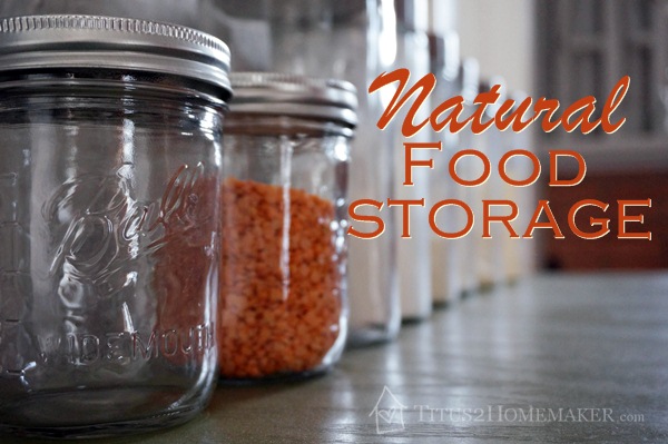 Natural Food Storage  #t2hmkr