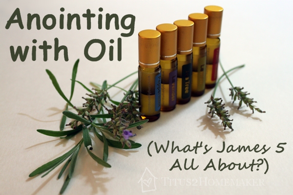Anointing with OIl   #t2hmkr