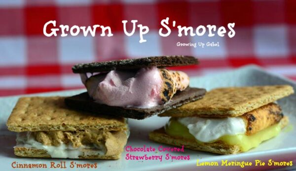 S'mores Roundup at Titus 2 Homemaker -- Grown-Up S'mores from Growing Up Gabel #t2hmkr
