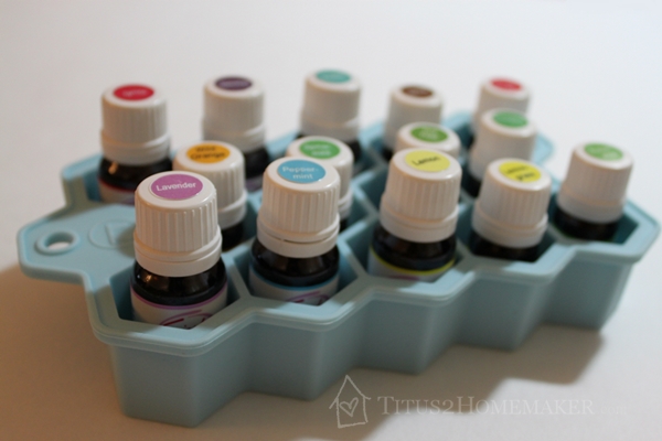 Essential Oil Storage -- Titus 2 Homemaker #t2hmkr #EOs