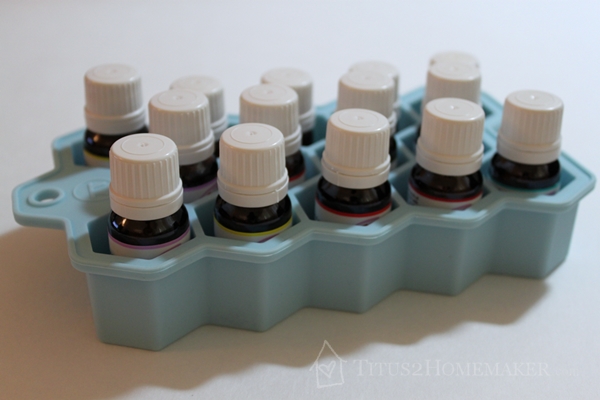 Essential Oil Storage -- Titus 2 Homemaker #t2hmkr #EOs