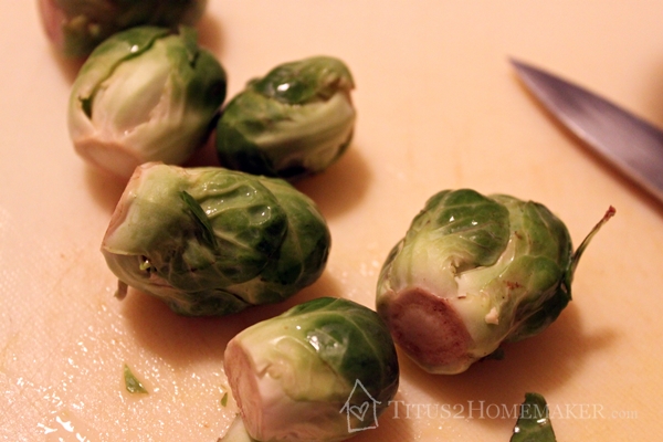 The Paleo Approach Cookbook review at Titus 2 Homemaker (Bacon-Braised Brussels Sprouts) #t2hmkr #paleo #aip