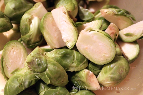 The Paleo Approach Cookbook review at Titus 2 Homemaker (Bacon-Braised Brussels Sprouts) #t2hmkr #paleo #aip