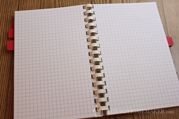 DIY Day Planner @ Titus 2 Homemaker (blank pages) #t2hmkr