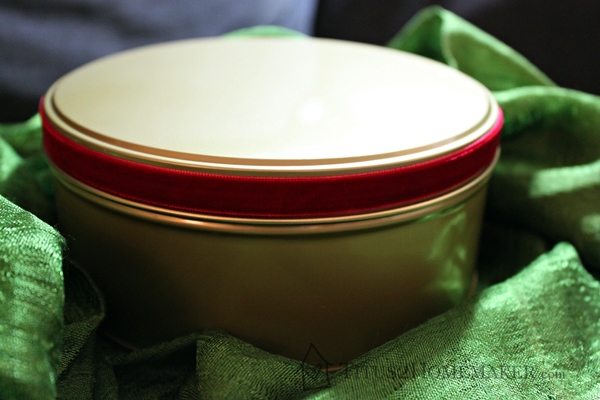 Dollar Store Redos - tin "after" -- Titus 2 Homemaker #t2hmkr