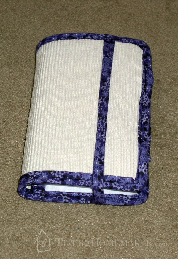 Dollar Store Redos -- linens "after"  -- Titus 2 Homemaker #t2hmkr