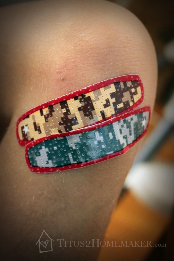 OUR VETERAN HEROES™ BAND-AID® Brand and Team Red, White, & Blue at Titus 2 Homemaker #MC #RunWithGlory #t2hmkr #sponsored