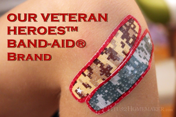 OUR VETERAN HEROES™ BAND-AID® Brand  and Team Red, White, & Blue at Titus 2 Homemaker #MC #RunWithGlory #t2hmkr #sponsored