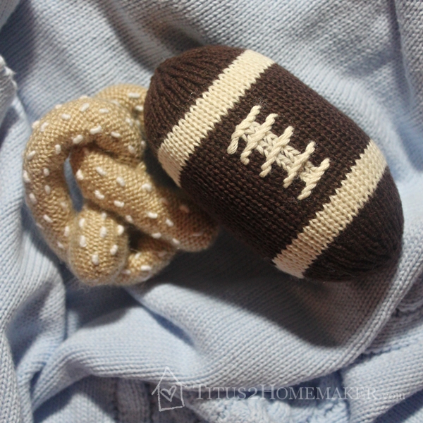 Estella baby rattles -- Titus 2 Homemaker #t2hmkr